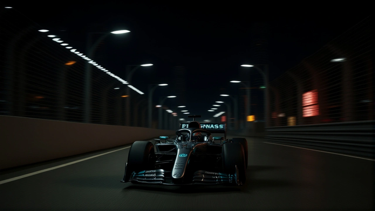 George Russell surpreende e lidera qualificação da GP de Singapura 2025